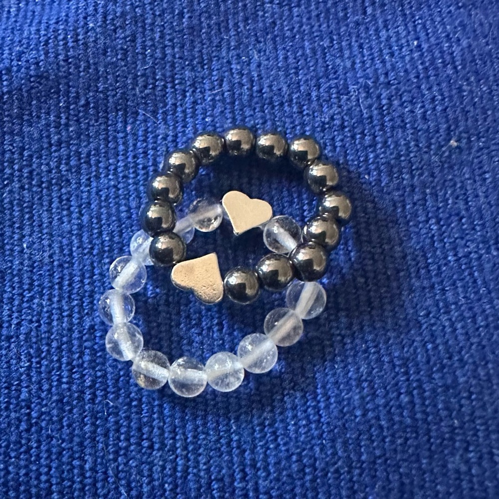 RINGS Crystal Stretch Rings - Picture 5 of 12